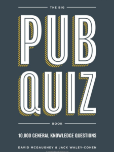 Cover of 'The Big Pub Quiz Book'